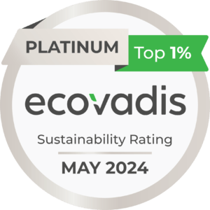 Platin-Zertifizierung EcoVadis 2024