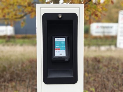 Vooraanzicht van ChargePay Lite.